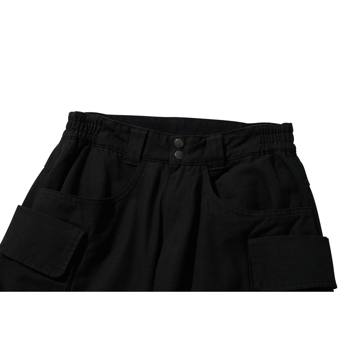 libere wide pocket pants black - ワークパンツ