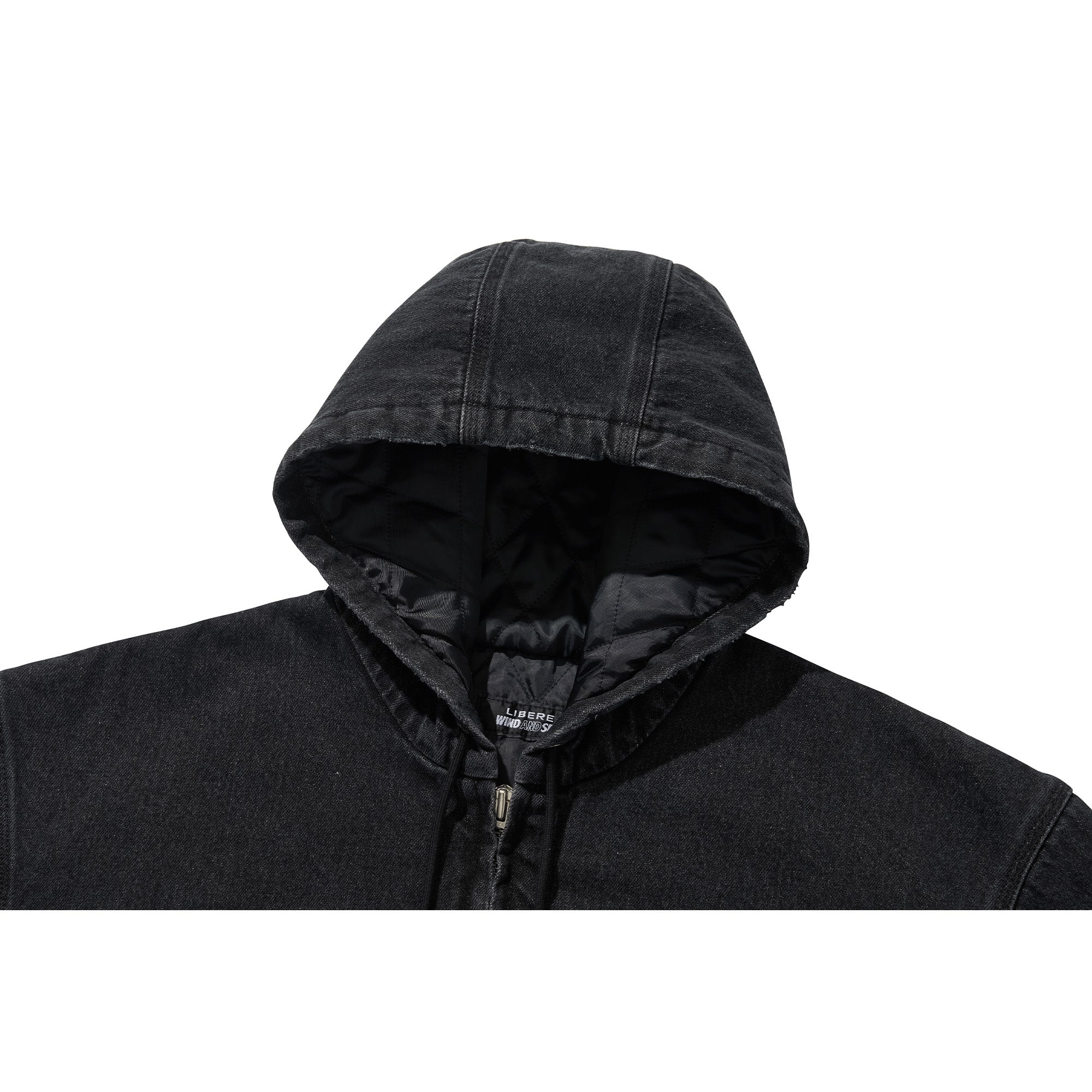 WDS X LIBERE WORK ZIP-UP JACKET / BLACK