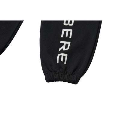 LOGO SWEAT PANTS / BLACK