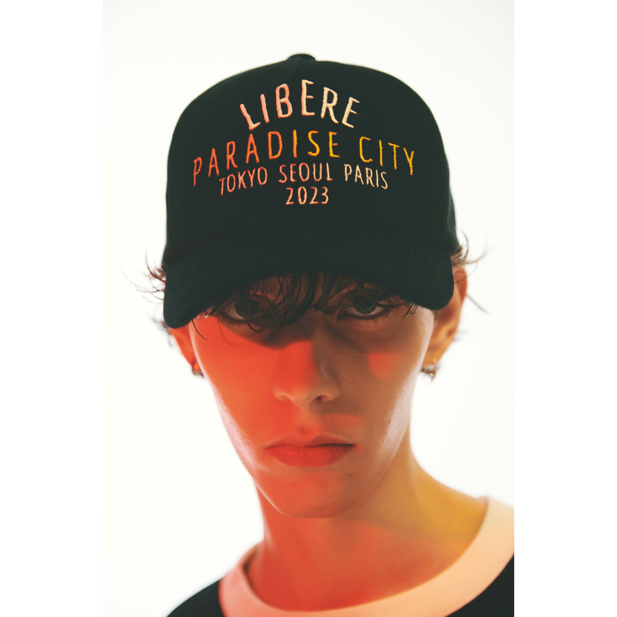 SOUVENIR 5 PANEL CAP / BLACK – LIBERE