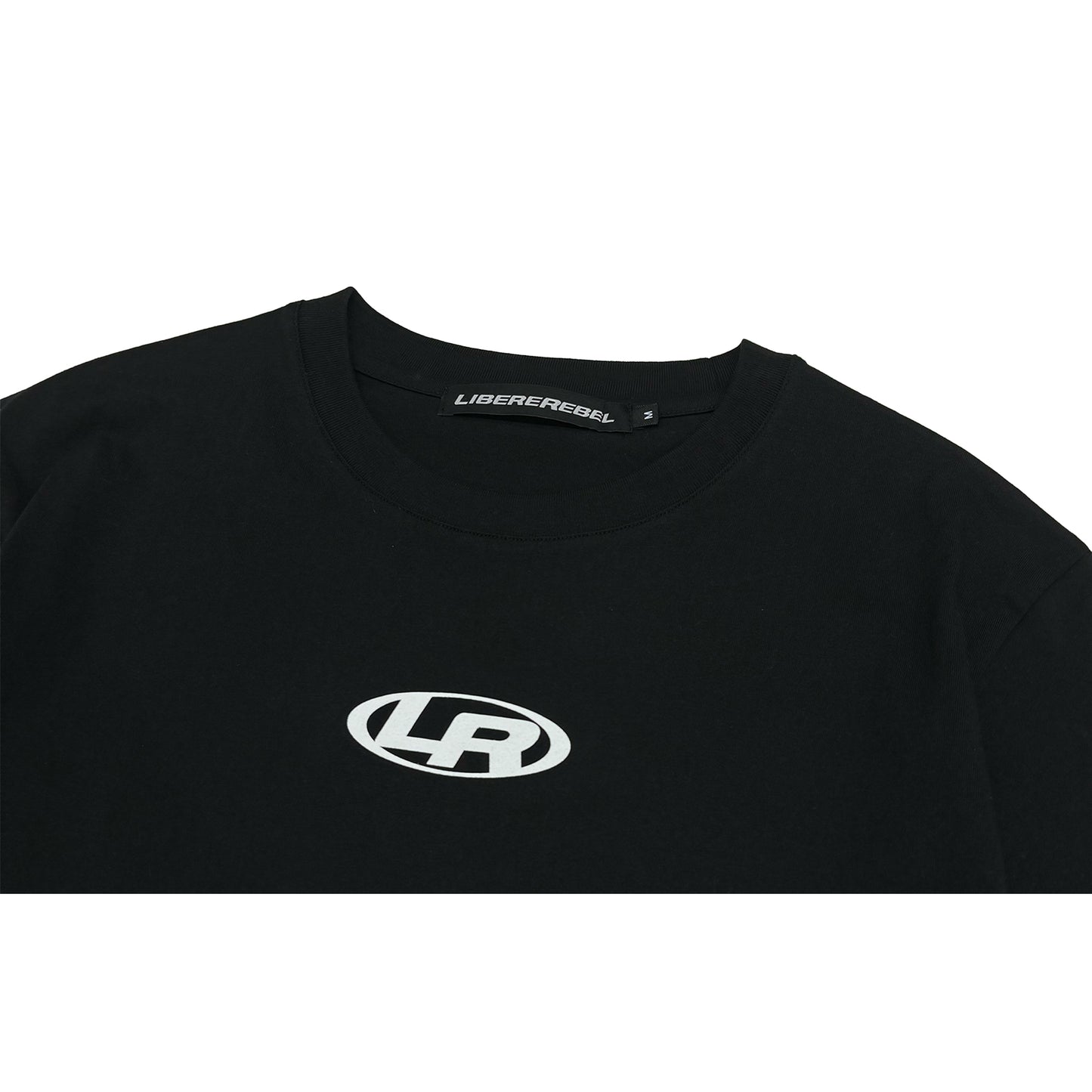 REBEL LOGO TEE / BLACK