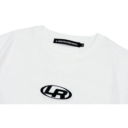 REBEL LOGO TEE / WHITE