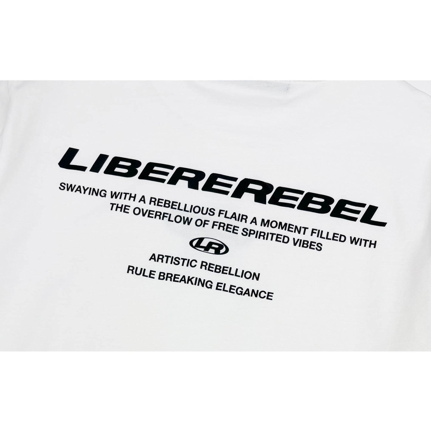 REBEL LOGO TEE / WHITE