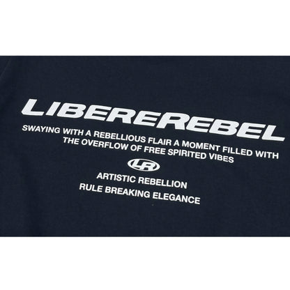 REBEL LOGO TEE / NAVY