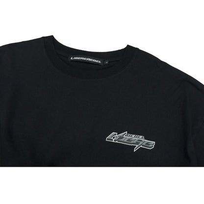 REBEL FUTURE LOGO TEE / BLACK