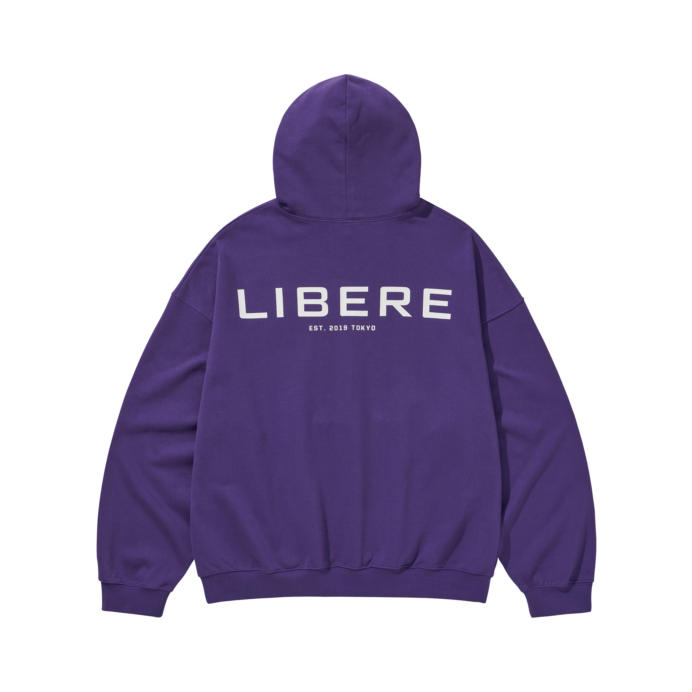 LIBERE LOGO HOODIE / PURPLE