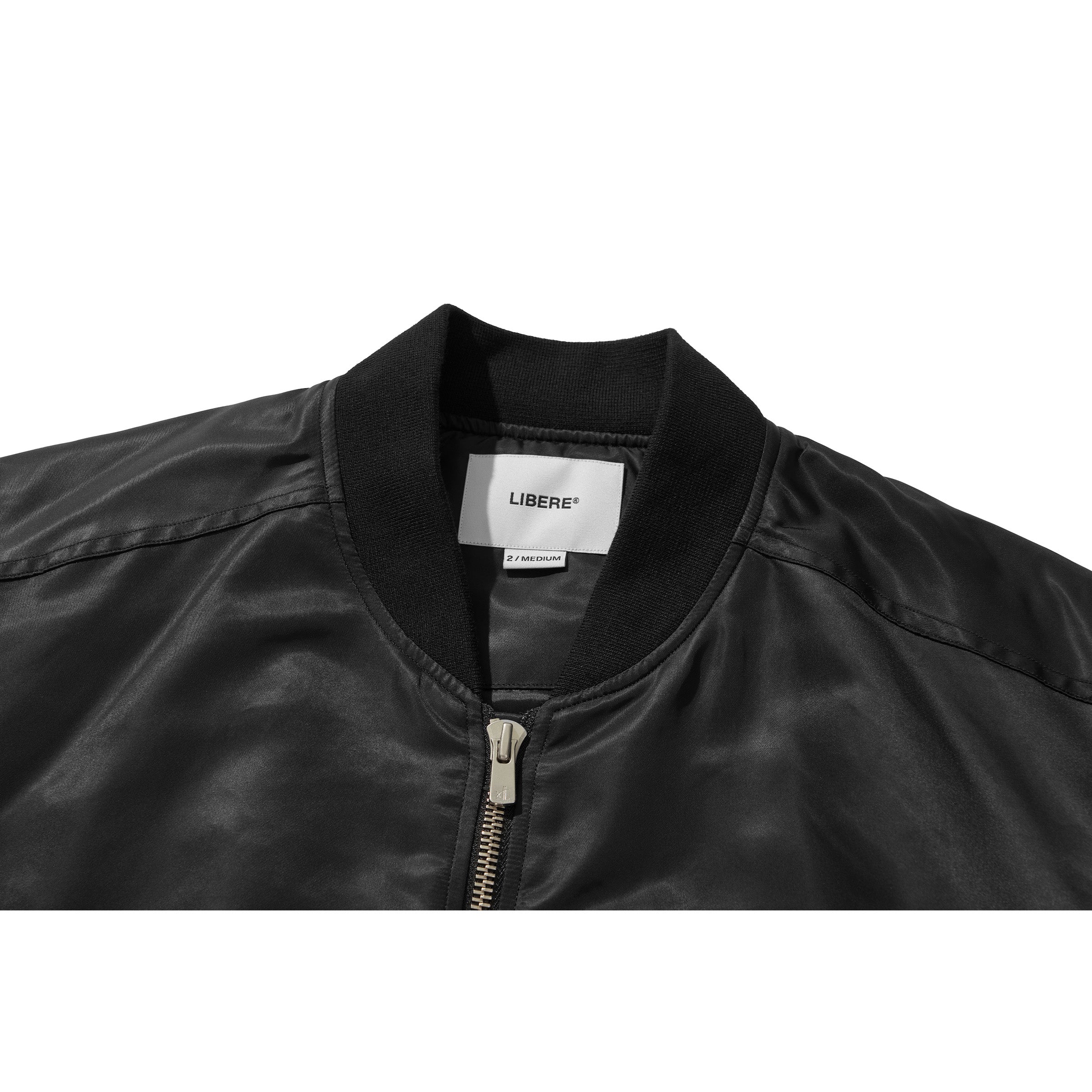 CHUCKLE MA-1 JACKET / BLACK – LIBERE