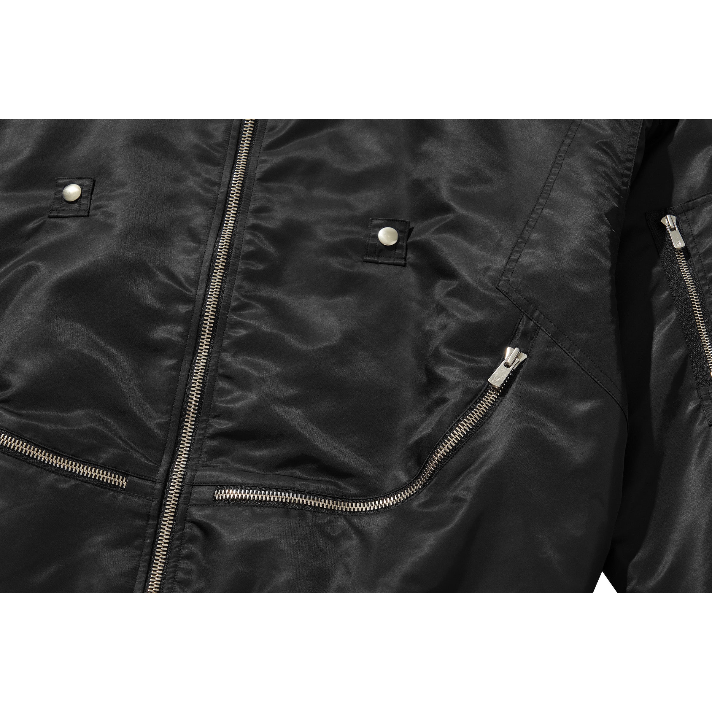 CHUCKLE MA-1 JACKET / BLACK – LIBERE