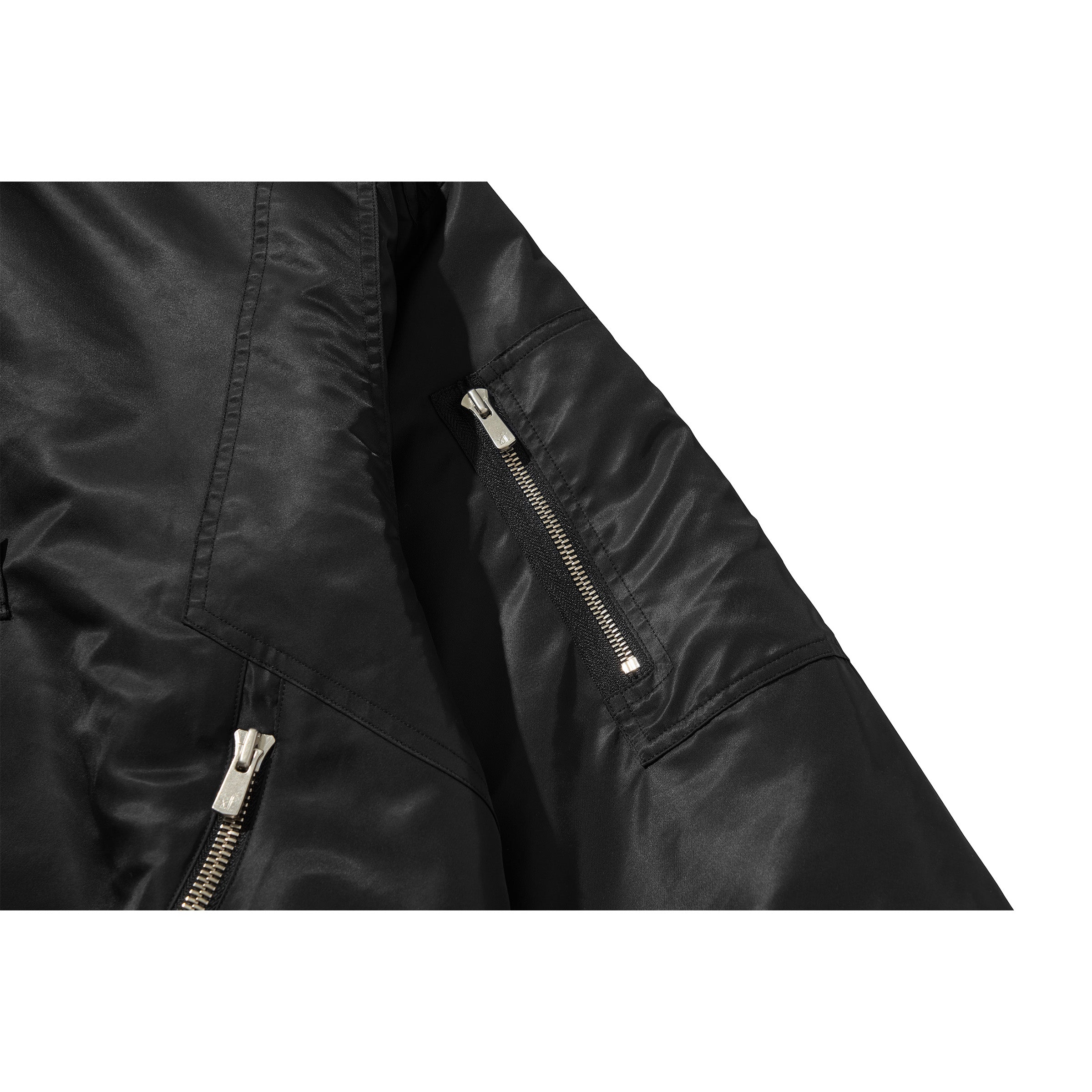 CHUCKLE MA-1 JACKET / BLACK – LIBERE