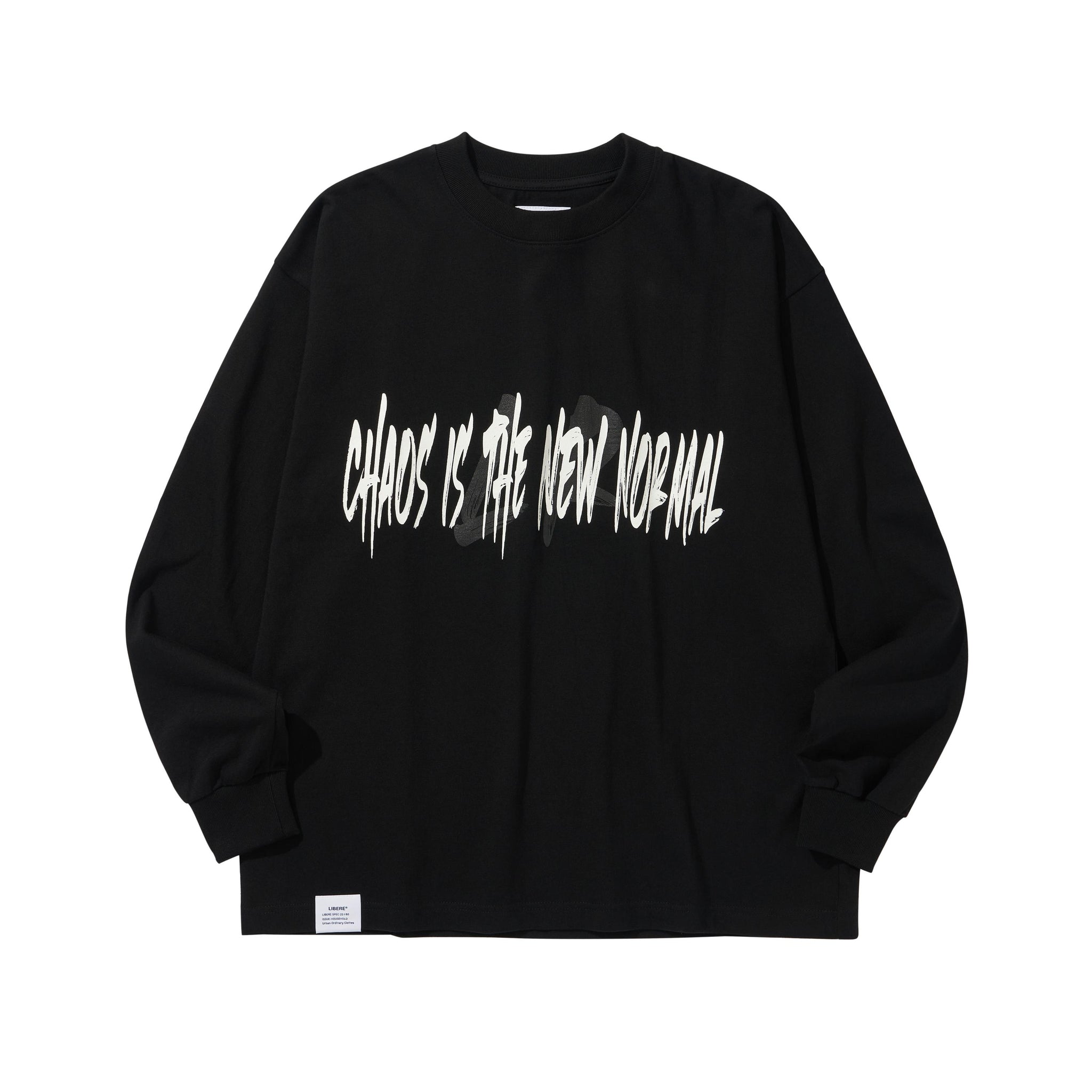 CHAOS LONGSLEEVE / BLACK – LIBERE