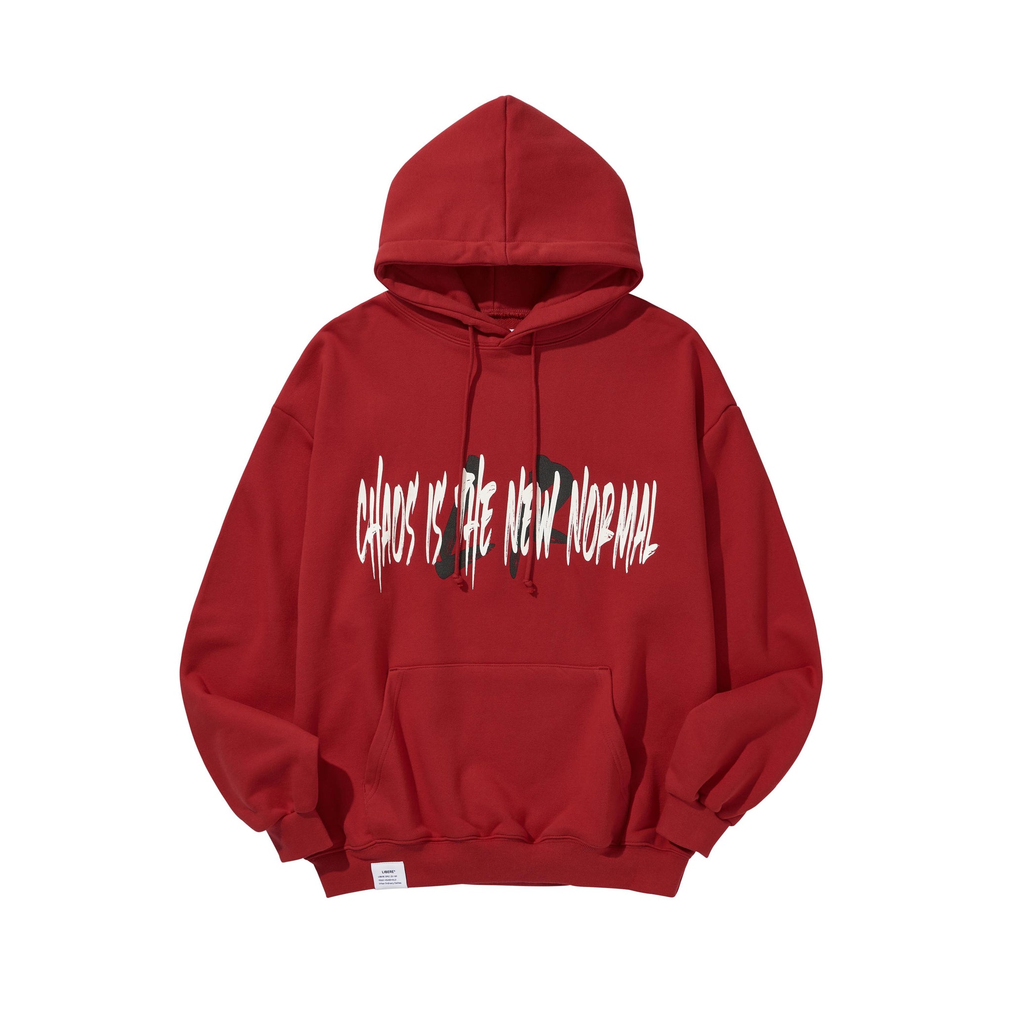 CHAOS HOODIE / RED – LIBERE