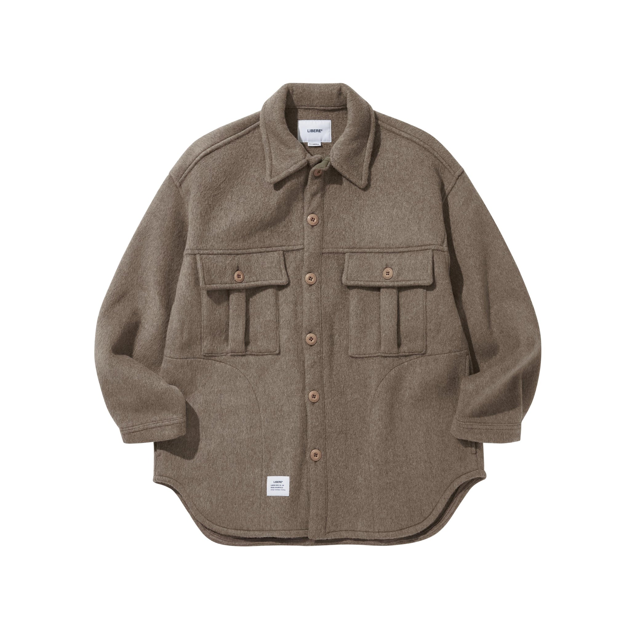 POCKET CHIMAYO OVER SHIRTS / SAND STONE – LIBERE