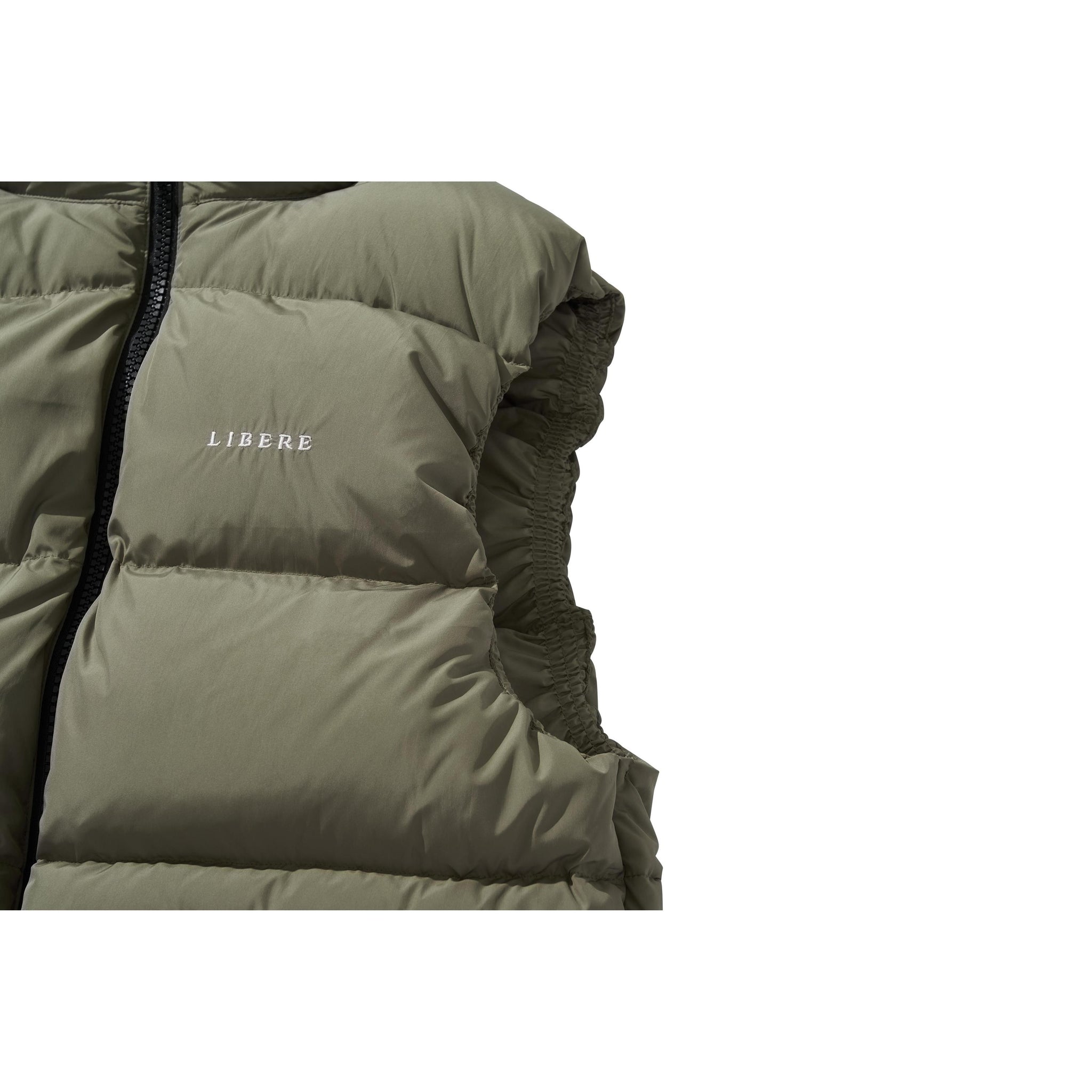 DOWN VEST / OLIVE – LIBERE