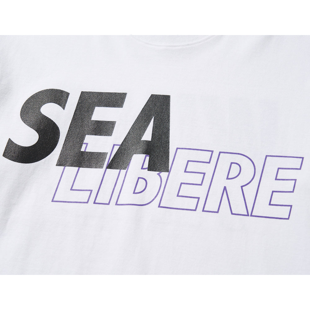 WDS X LIBERE LS TEE / WHITE