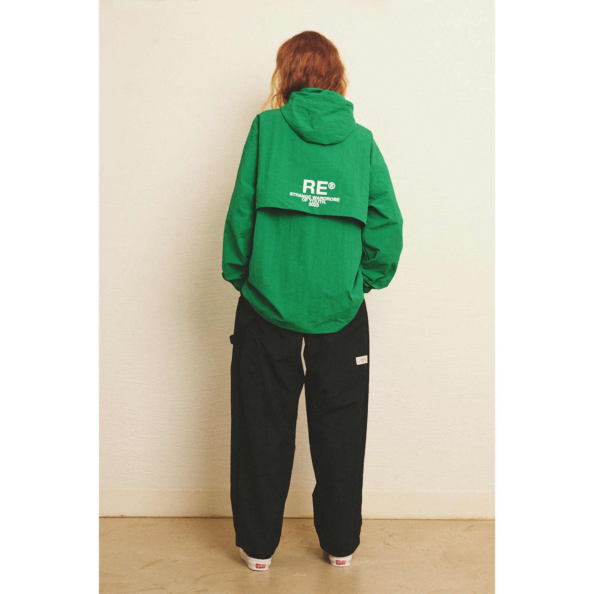 PACKABLE ANORAK JACKET / GREEN – LIBERE