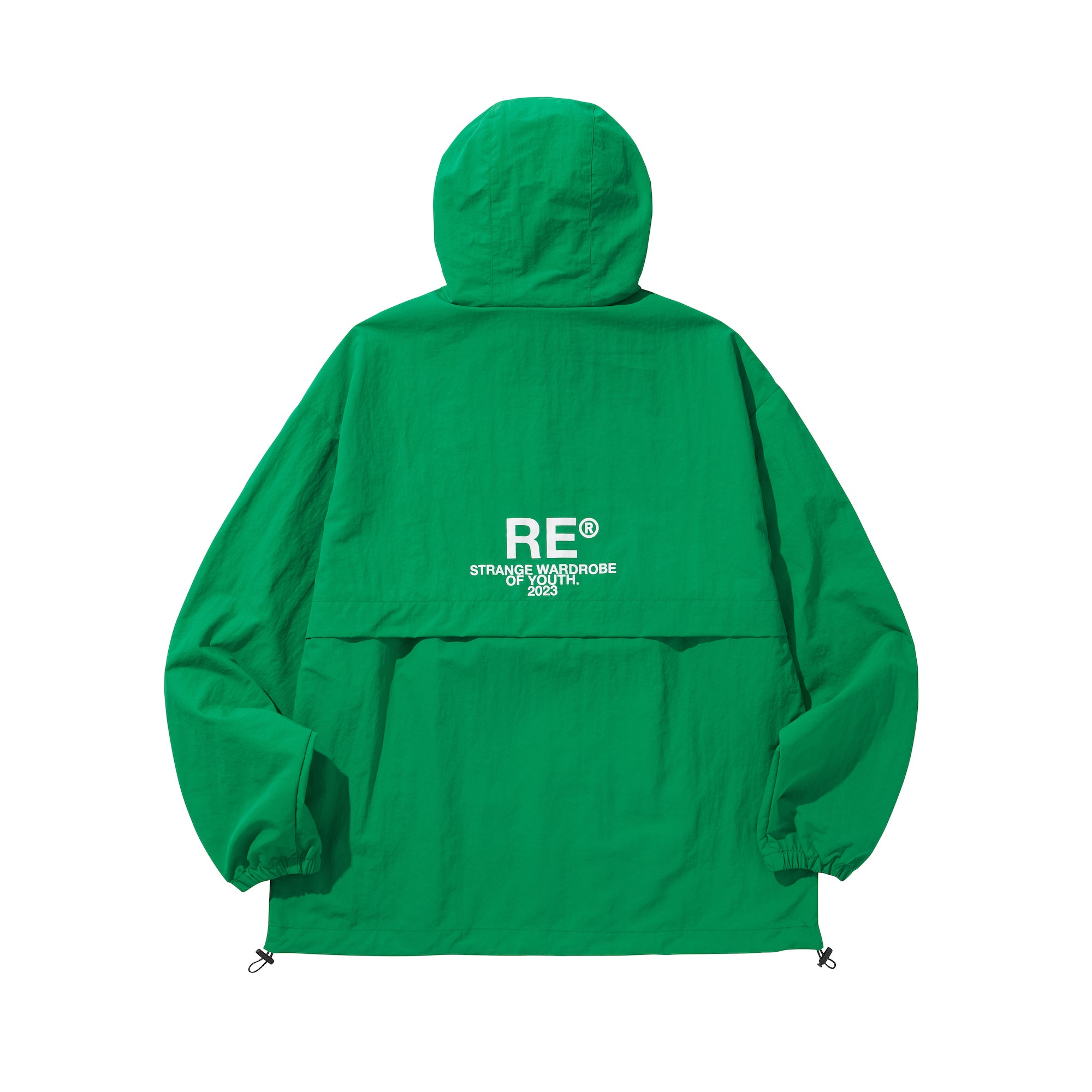 PACKABLE ANORAK JACKET / GREEN – LIBERE