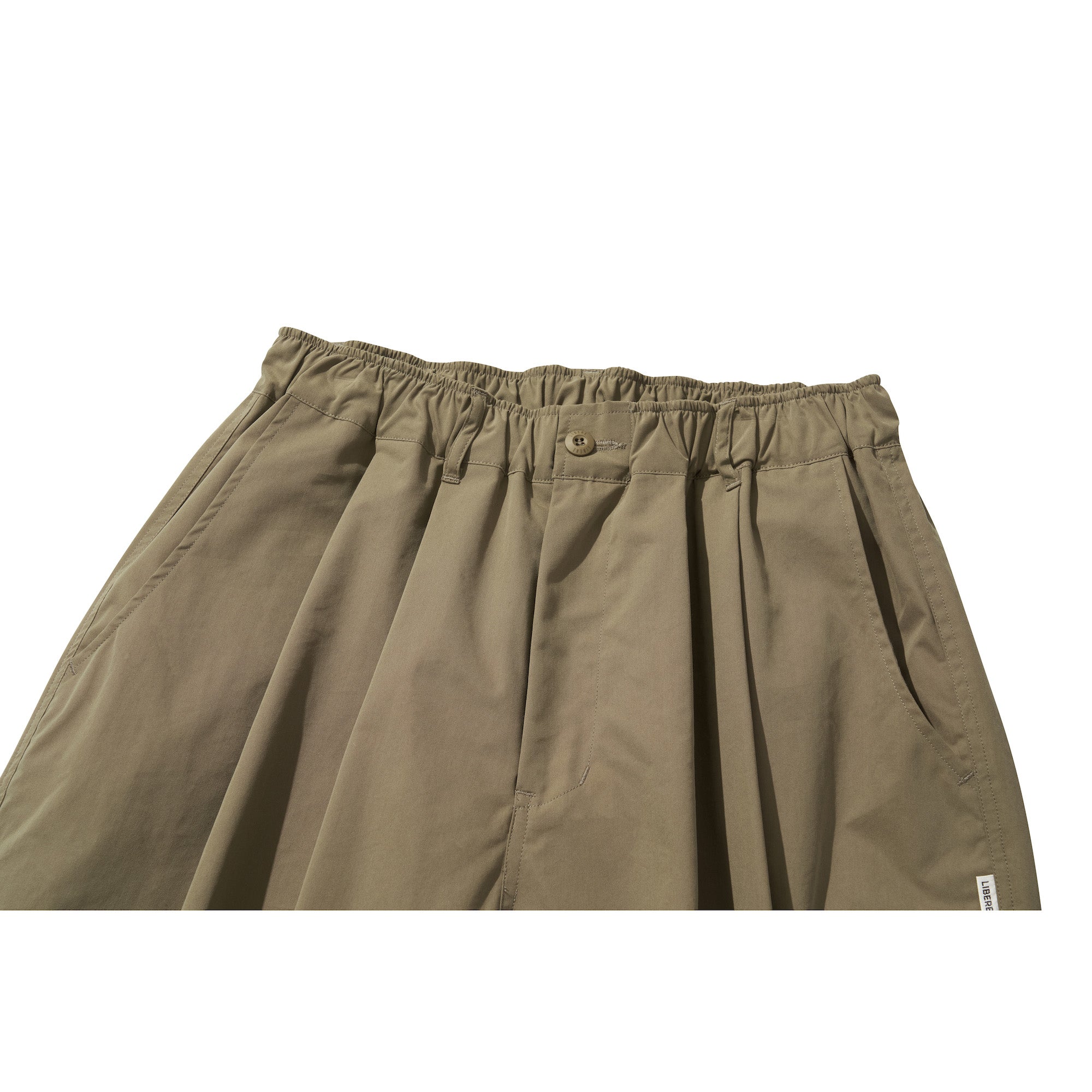 WIDE EASY BALLOON PANTS / OLIVE KHAKI – LIBERE