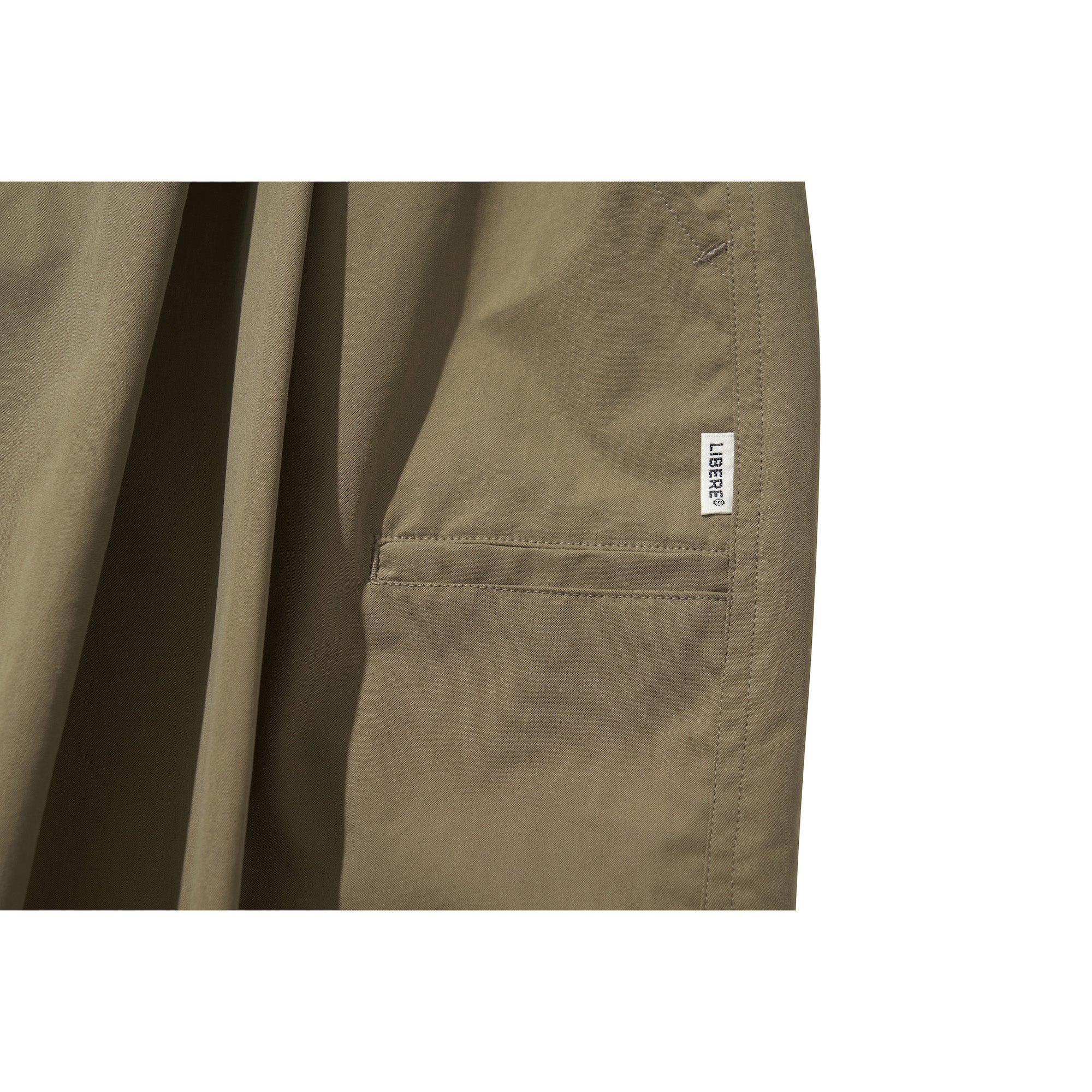 WIDE EASY BALLOON PANTS / OLIVE KHAKI – LIBERE